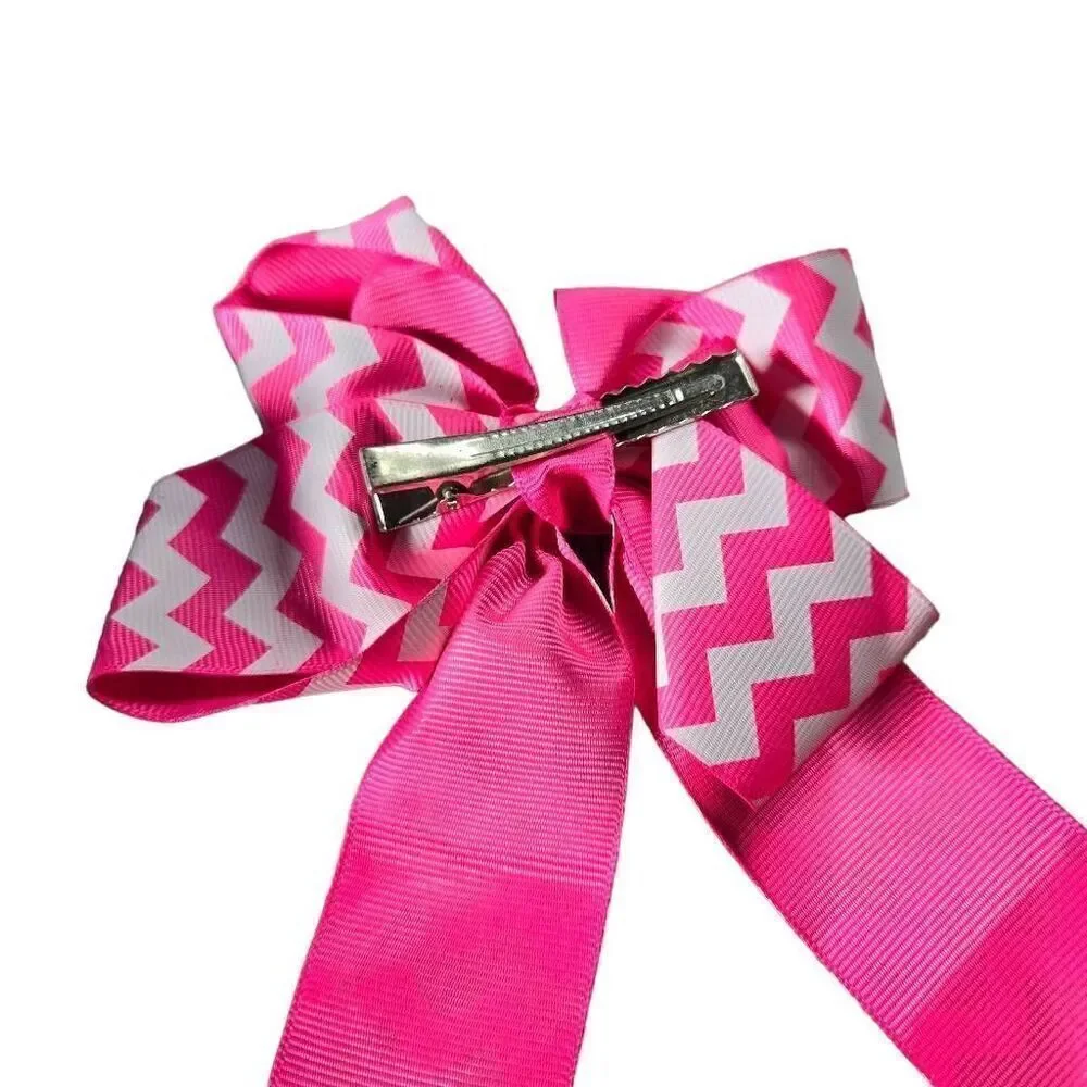 2 chevron bows, 5x5